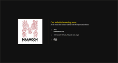 Desktop Screenshot of maamoon.com